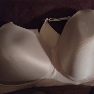 Catherine's No Wire T-Shirt Bra 48DD Beige Smooth T-Shirt Full Support Women
